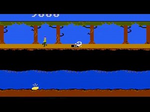 Atari 800 Game: Pitfall II The Lost Caverns - Adventurer's Edition (1984 Activision)
