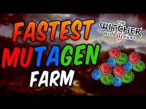 Witcher 3 Next Gen FASTEST MUTAGEN Farm (RED, GREEN & BLUE)