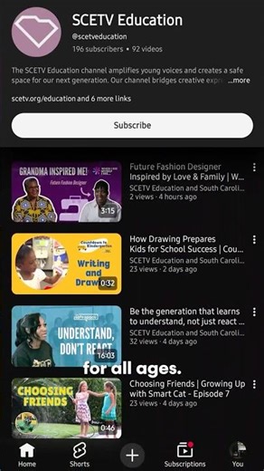 Explore South Carolina educational programming