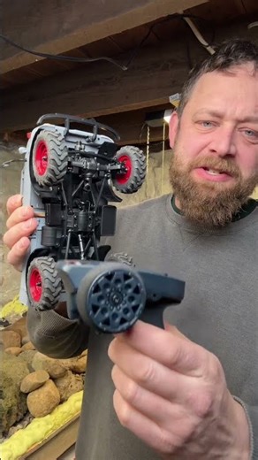 The FMS Unimog! 4x4 rc crawler. Link in description