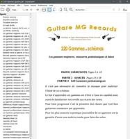 Gamme Pentatonique mineure & majeure - Guitare MG Records