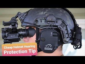How to: Walkers Hearing Protection on Helmet ARC Rails