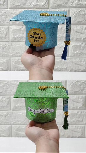 4.3K views · 28 reactions | DIY Mini Pulling Money Graduation Money Box For materials and video tutorials click here https://youtu.be/qx9g5EXAshs #reelsfb #graduation2023 #fypシ゚viral | R.A DIY Ideas | Facebook