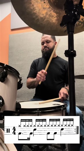 Bass drum & Snare Variations 🎼🥁🎶 . Like, comment, save, follow and thank you for watching! . #drum #drums #drummer #drumming #music