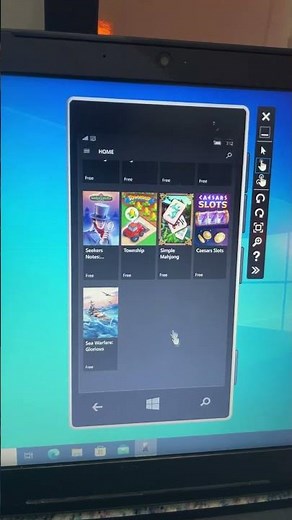 Using a windows 10 mobile emulator in 2026 #lumia