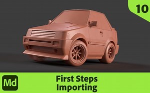 First Steps with Substance 3D Modeler - 10 Importing