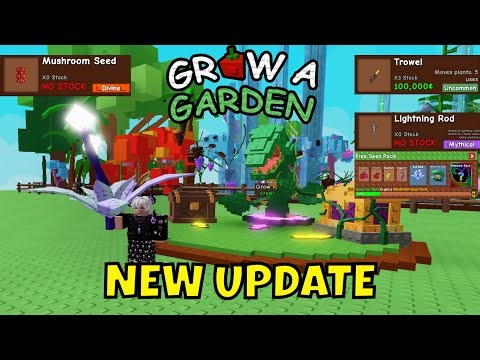 Everything New in Grow a Garden New Update (Showcase) Roblox