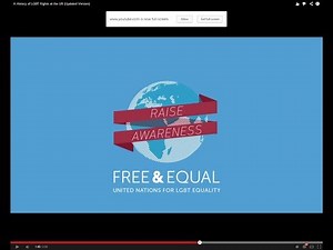 A History of LGBT Rights at the UN (Updated Version)