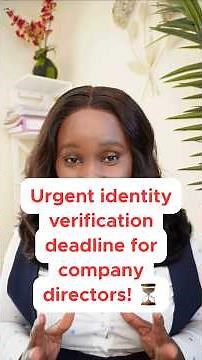 NEW UK Law Requires Directors to VERIFY Their Identity Immediately