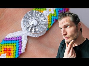 How I Did This Single Colored Triangle Ending On This Friendship Bracelet - Easy!