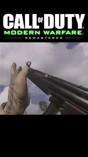 MW remastered vs MW2 2022 MP5 reload #modernwarfare #cod #gameplay