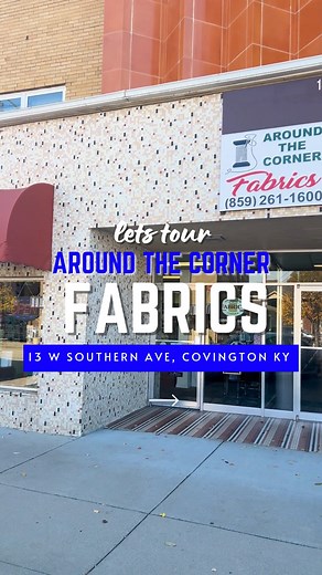 39K views · 678 reactions | Step into Around the Corner Fabrics in Covington’s Ritte’s Corner — a colorful destination for sewists, quilters, and textile artists across the region. Whether you’re new to sewing or a lifelong quilter, this shop is the perfect place to find your next project, and a community that shares your passion. 臨 Stop in, explore, and support a local business that keeps creativity thriving in Covington! | Covington, Kentucky Government | Facebook