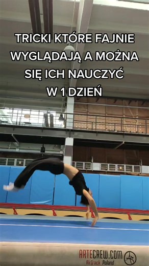 Nauka front head springa w prostych krokach