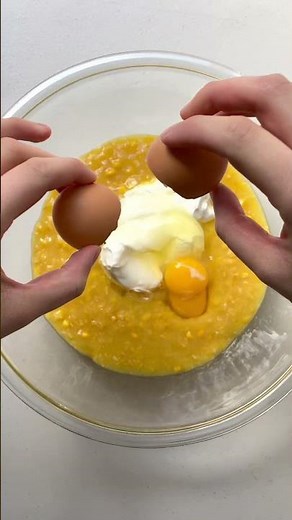 Easy corn soufflé recipe!