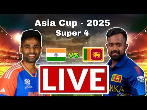 🔴 LIVE | Sri Lanka vs India Live Cricket Match | Live Cricket Match Today