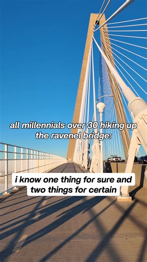 😂 If you hear heavy breathing on the Ravenel Bridge… it’s probably me. Send snacks 🤣 The bridge is the third-longest cable-stayed bridge in the Western Hemisphere. Featuring a pedestrian path spanning the full length of the bridge, some of the best views in the entire Lowcountry are here! 😍 | Experience Mount Pleasant