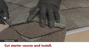 GAF Z Ridge Slate Distinctive Hip and Ridge Cap Roofing Shingles (33.3 lin. ft. per Bundle) (72-Pieces) 0860750