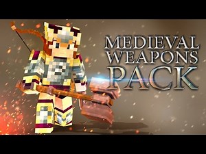 Minecraft Medieval Weapons Pack [Cinema 4D]