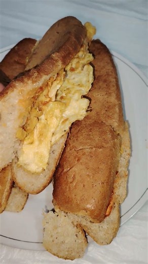 Double Egg Burger #shorts #eggburger #youtubeshorts