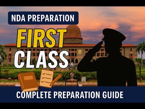 FIRST CLASS FOR NDA PREPRATION ....I WATCH FULL VIDEO