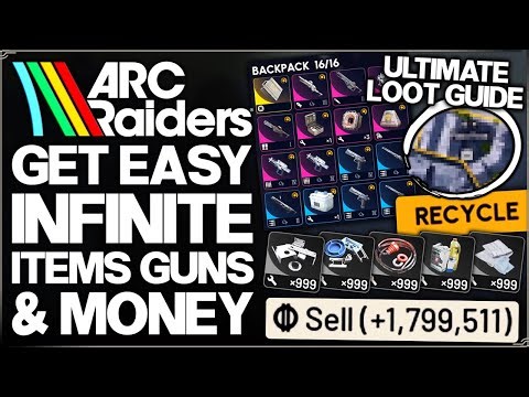 Arc Raiders - You've Been Doing THIS Wrong For 2 Months - ULTIMATE Loot, Items, Money & Guns Guide!
