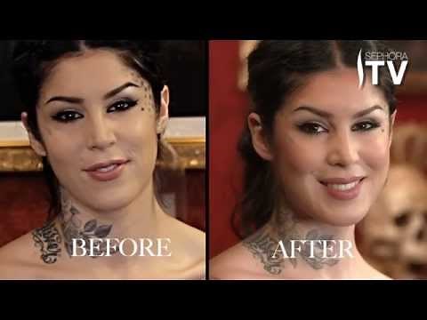 Kat Von D Shows You How to Contour Your Face Using Everlasting Bronzer and Blush