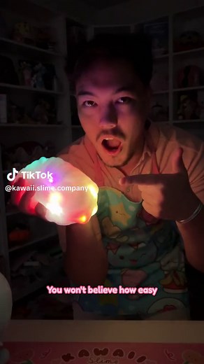 Glowing Rainbow Slime: Bright LED Lights Experience