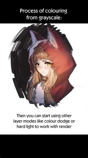 painting from grayscale #endfield #arttutorial #arttips