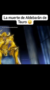 95K views · 7.9K reactions | Cuando Mu de Aries llega a la casa de Tauro, se encuentra con la figura de Aldebarán en posición de Ataque, lo que no sabía en primera instancia, es que el Toro Dorado ya se había ido ☹️, pero sin antes destruir al espectro de Hades. #SaintSeiya #caballerosdelzodiaco #aldebarandetauro #mudearies | Caballeros del Zodiaco Forever | Facebook