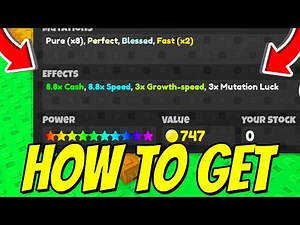 *NEW* How To JUST GET PERFECT & BLESSED MUTATIONS In Sell Lemons! (Orchard Guide) Roblox