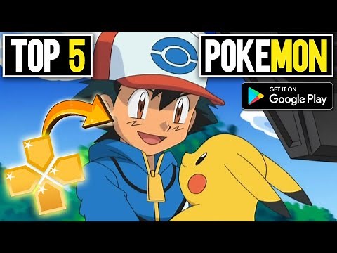 Top 5 Pokemon Emulator Games 2024 Offline | PPSSPP Pokemon Game