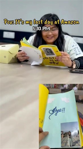 My last day at Amazon 🥹