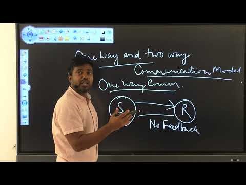 One Way & Two Way Communication (Communicative English)