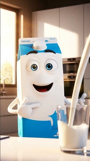 Milk Carton Reveals Its Secret #shorts #funny