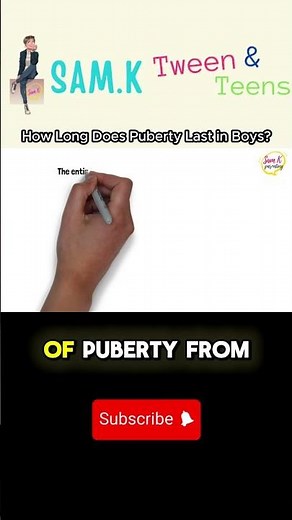 How Long Does Puberty Last in Boys #shorts #teenhealth #puberty