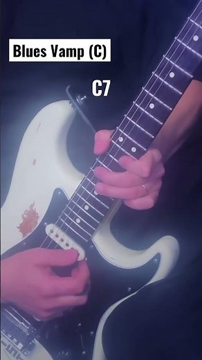 Easy Blues guitar jam track 🎸