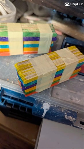 Mesmerizing Color-Blending Glue Experiments