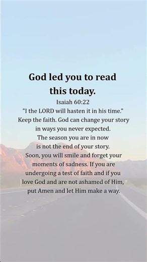 God Led You to Read This Today | Isaiah 60:22 – Trust God’s Perfect Timing