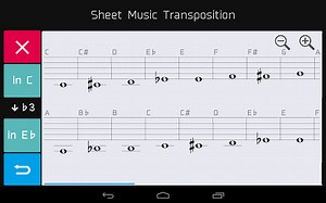 Sheet Music Transposition
