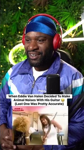 When Eddie Van Halen Decided To Make Animal Noises With His Guitar 😂