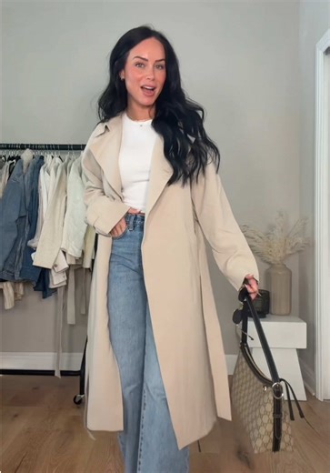 Simple but put together ootd ✨ I will have my out 🔗 on my LTK in the outfit inspo section. My sizing 5’7, 145lbs, 32dd I’m wearing size small tops, size 27 jeans @Aritzia #simpleoutfit #casualoutfit #everydayoutfit #aritziadenim #aritzia