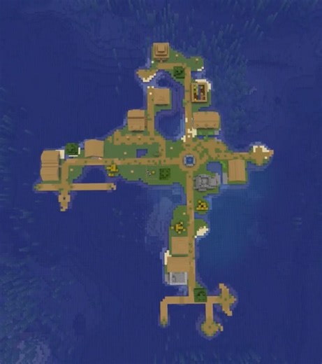 Ocean Village – Minecraft 1.21 Java Edition Seed