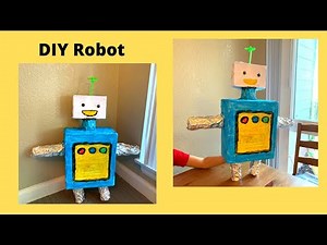 ROBOT FOR KIDS | HOW TO MAKE CARDBOARD ROBOT | DIY CARDBOARD ROBOT CRAFT FOR KIDS | EASY DIY ROBOT