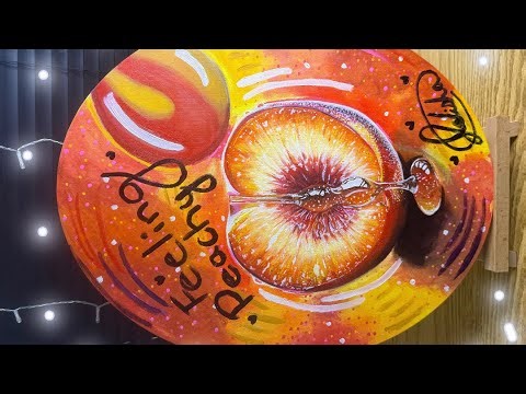 Painting Fruit Tutorial ........ If You Can Follow Along