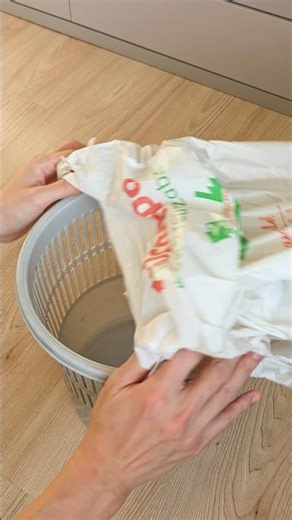 Still struggling to line trash bags? Flip it