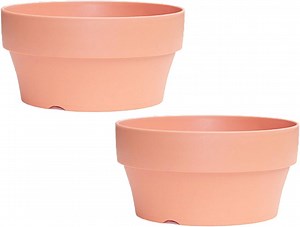Large Terracotta Pots for Succulent - Cactus Containers Indoor Garden Bonsai Pots with Drainage Hole -Unglazed Clay Ceramic Pottery Planter