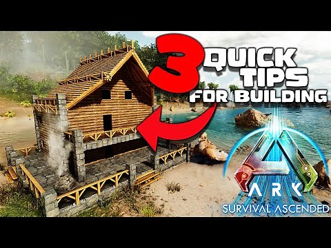 Ark Survival Ascended Tips & Tricks For Building!