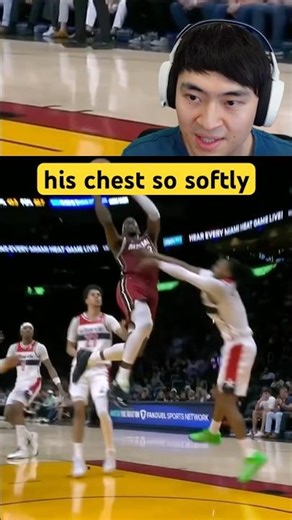 Wizards Defense Was Literally Giving Bam Free Points 😭#bamadebayo #nbashorts #miamiheatnba