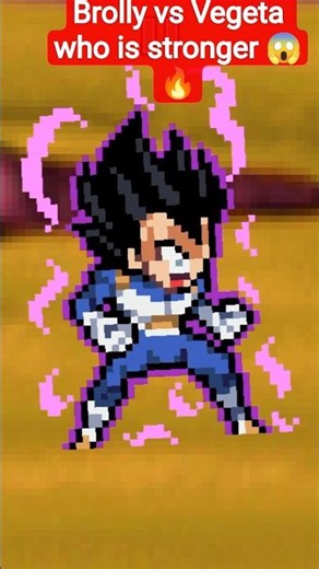 brolly vs Vegeta who is stronger 😱🔥