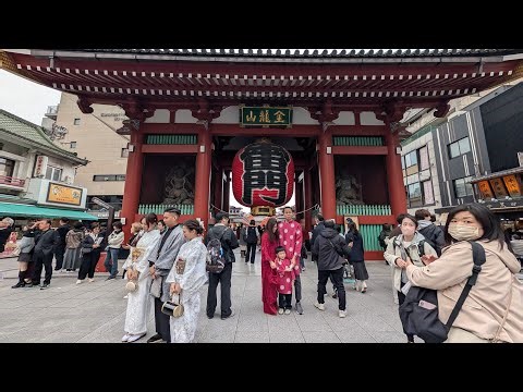 【高画質FHDお散歩ライブカメラ】浅草 散歩 Asakusa walking【live camera】2025/11/08